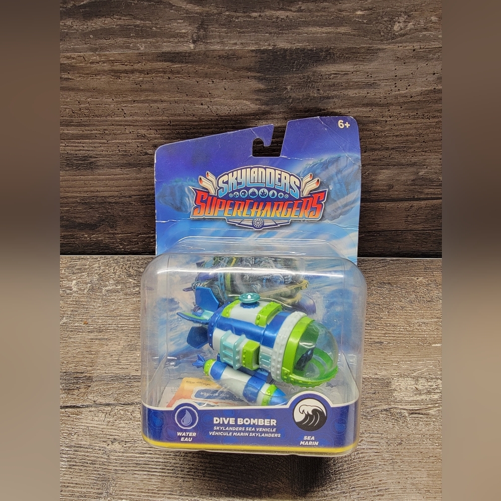 Skylanders Superchargers Vehicle Dive Bomber Figure New Sealed